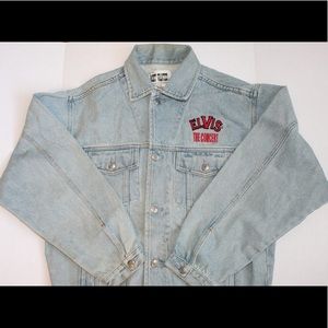 1998 Elvis The Concert World Tour Denim Jacket